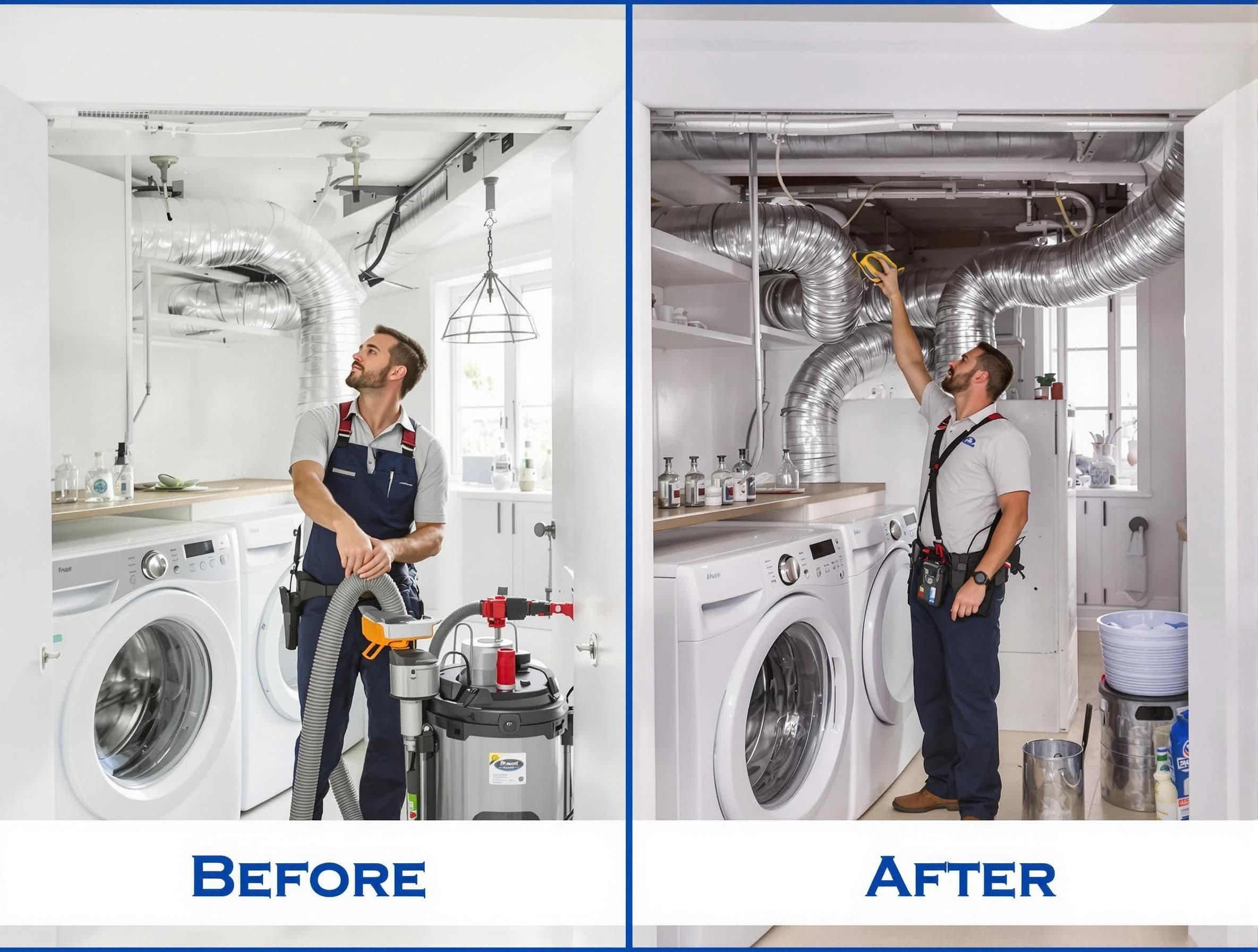 Expert gas dryer vent cleaning by Greenbrier Dryer Vent Cleaning in Greenbrier