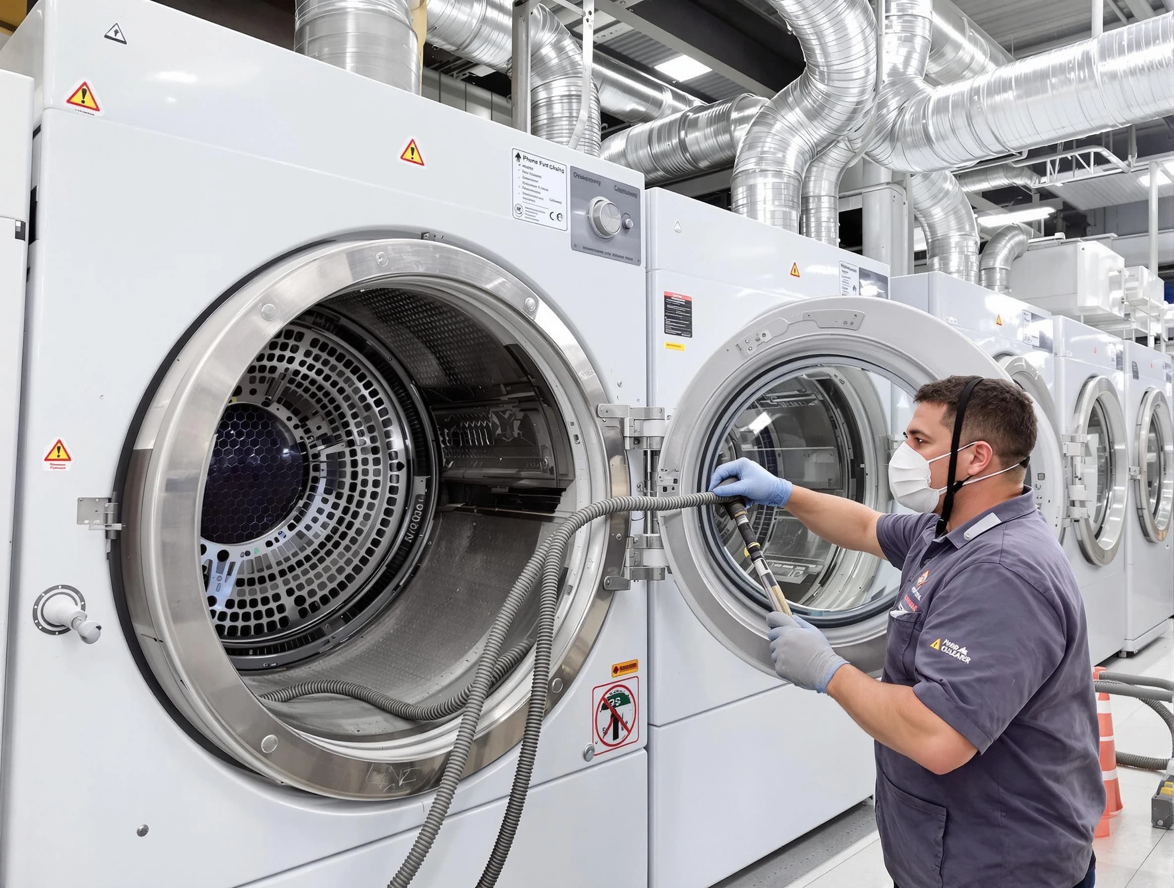 Industrial-grade dryer vent cleaning by Greenbrier Dryer Vent Cleaning in Greenbrier