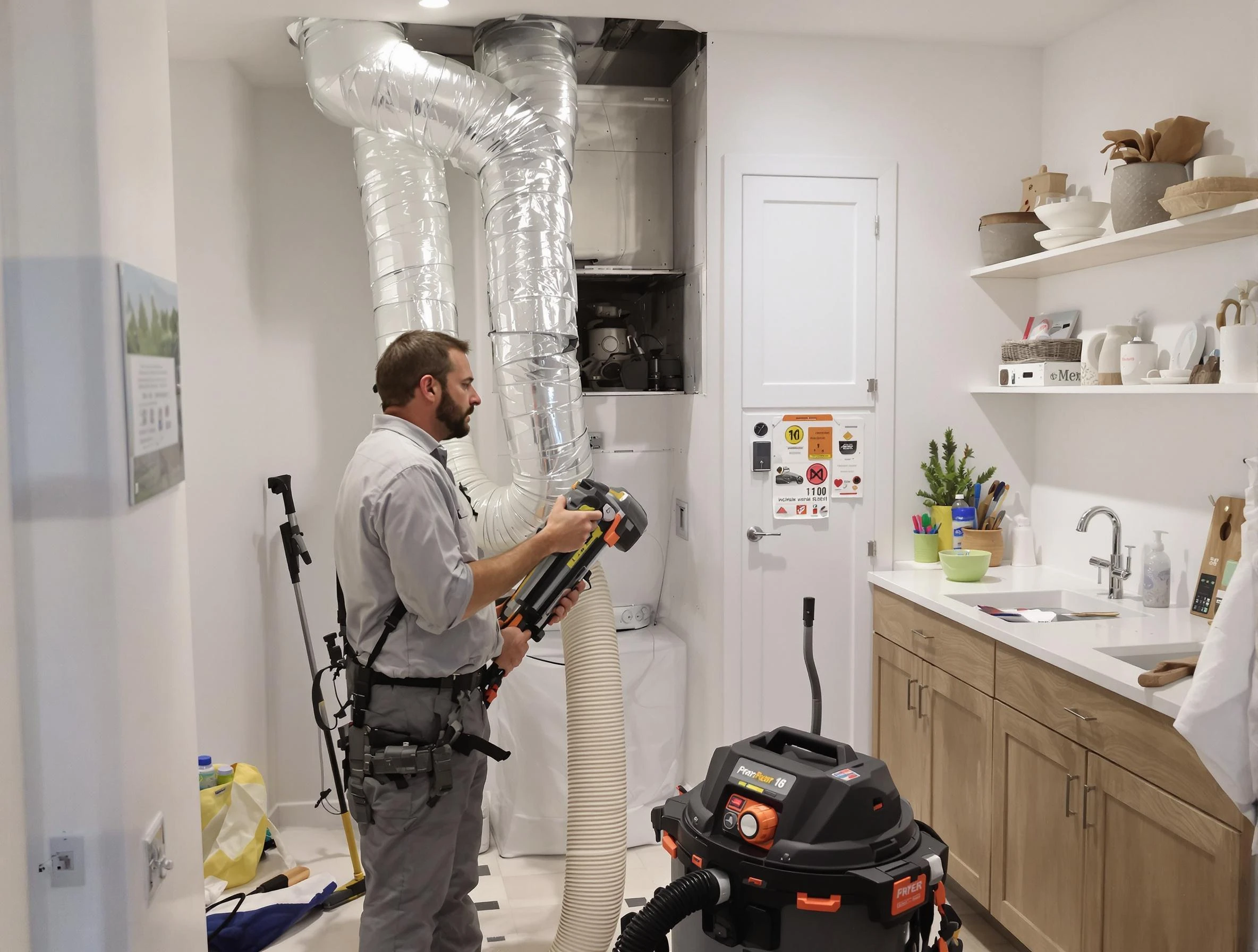 Clogged Dryer Vent Cleaning in Greenbrier