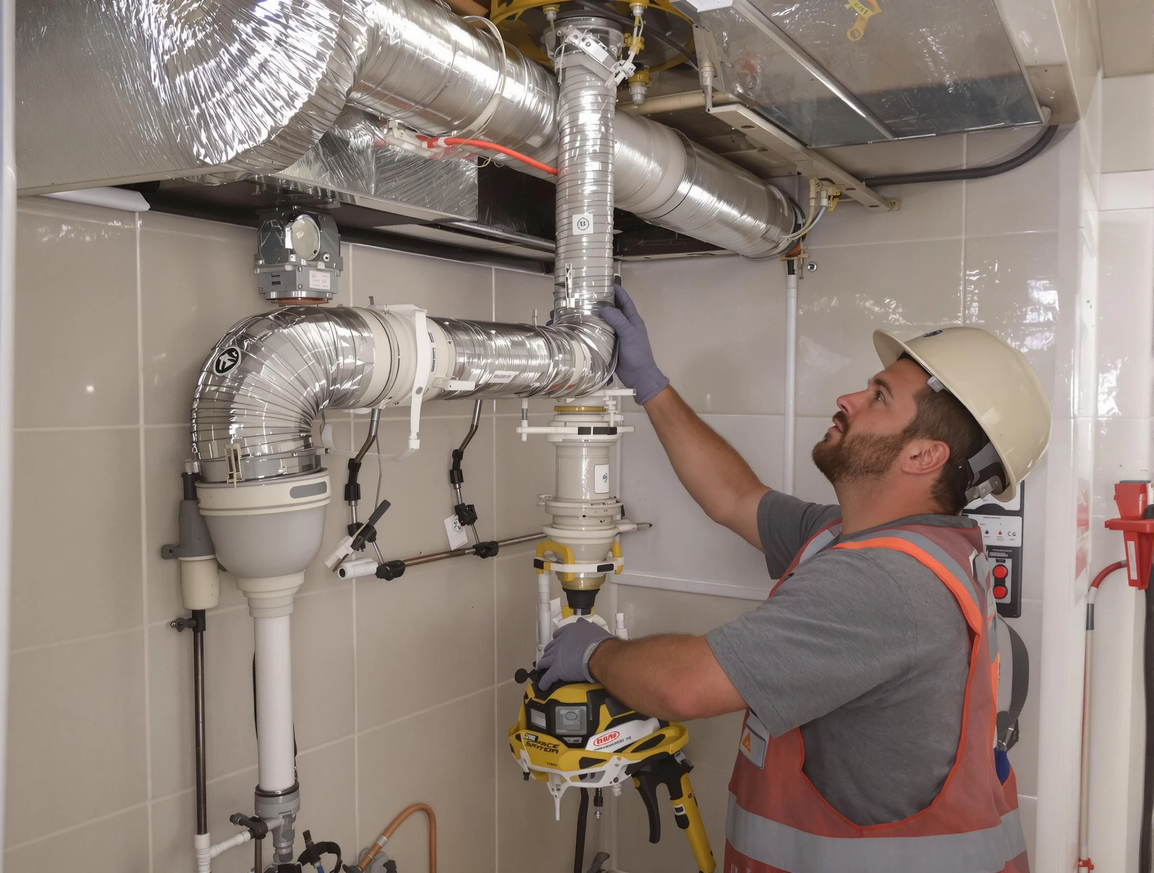 Greenbrier Dryer Vent Cleaning expert performing professional dryer vent repair and installation in Greenbrier