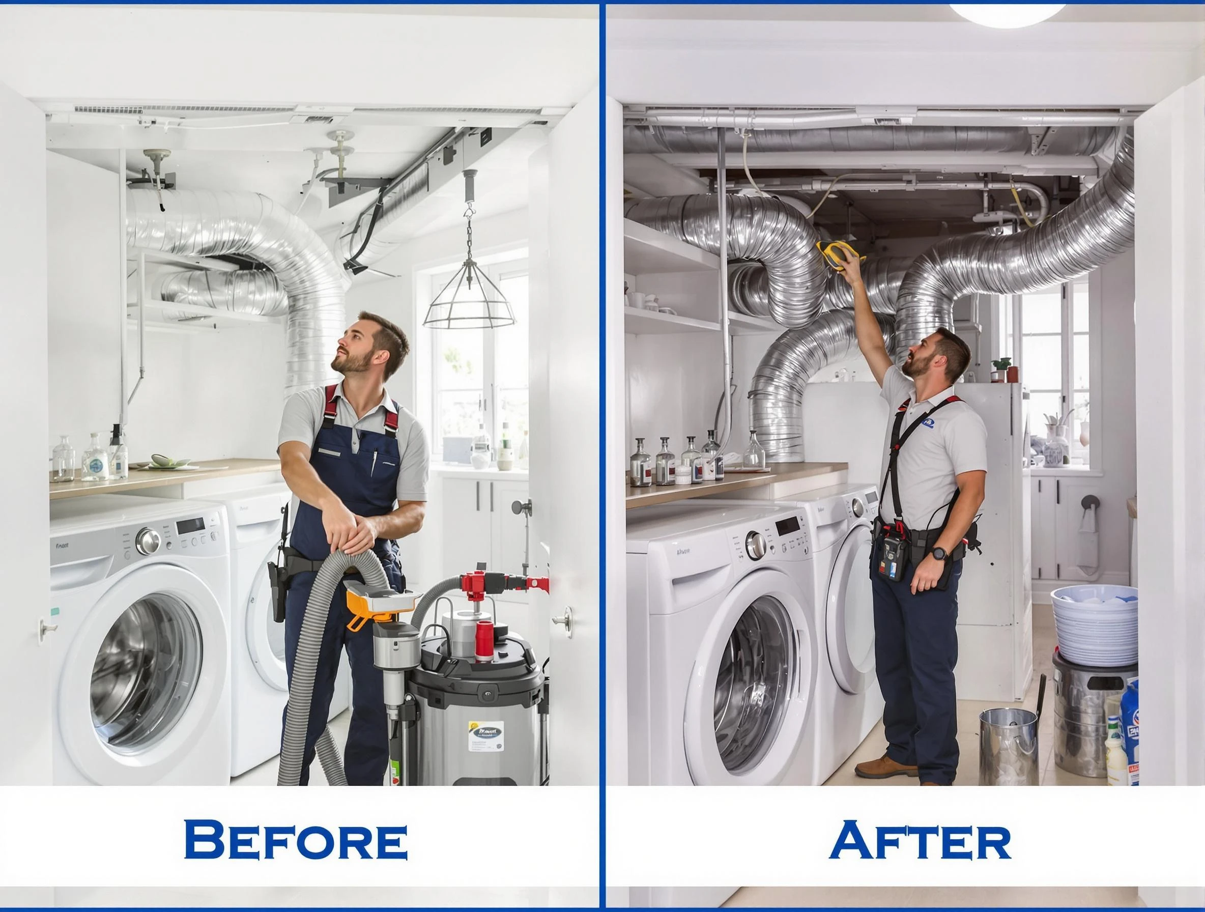 Expert gas dryer vent cleaning by Greenbrier Dryer Vent Cleaning in Greenbrier