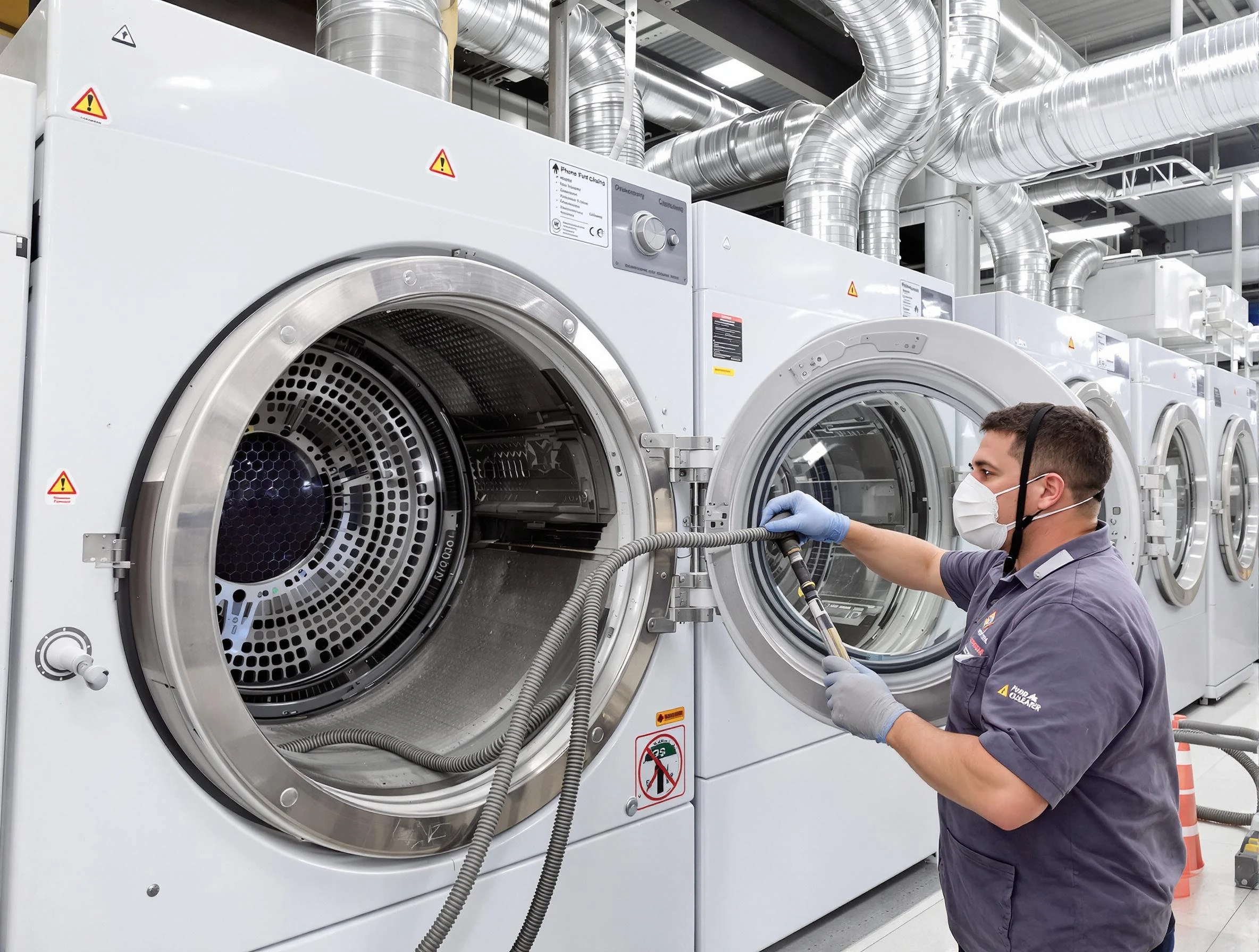 Industrial-grade dryer vent cleaning by Greenbrier Dryer Vent Cleaning in Greenbrier