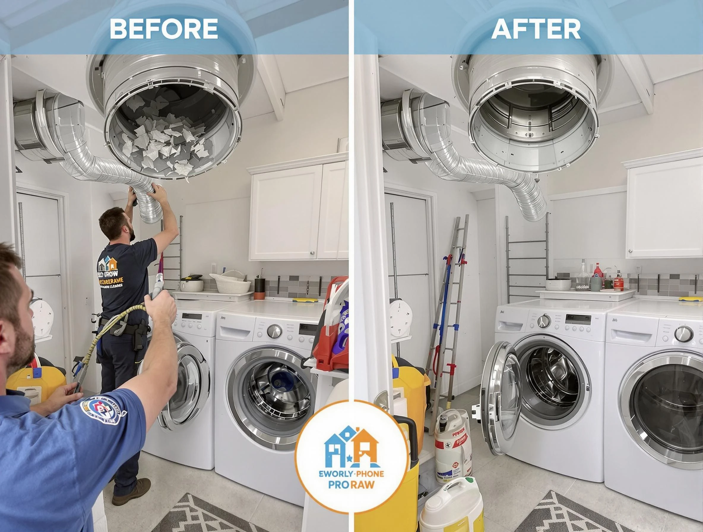 Residential dryer vent cleaning by Greenbrier Dryer Vent Cleaning in Greenbrier